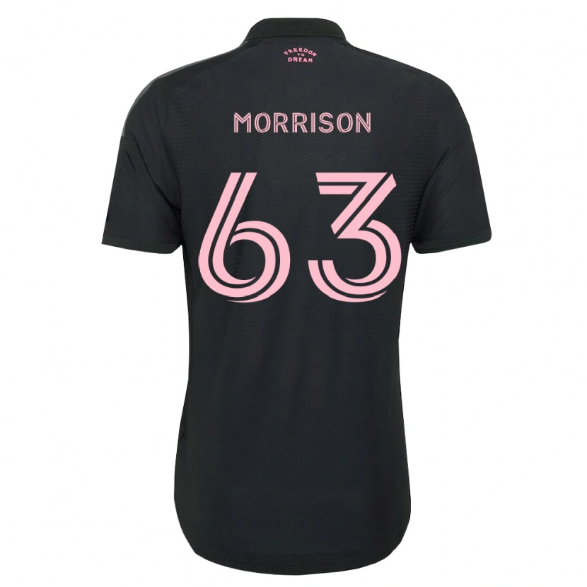 Danxen Pánské Sloan Morrison #63 Růžová Černá Bílá Daleko Hráčské Dresy 2026/27 Dres