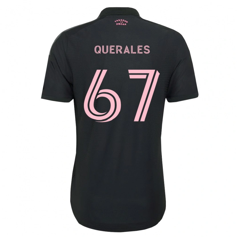 Danxen Pánské Arturo Querales #67 Růžová Černá Bílá Daleko Hráčské Dresy 2026/27 Dres