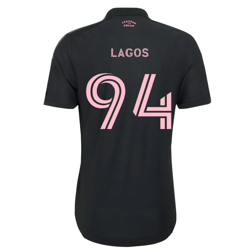 Danxen Pánské Diego Lagos #94 Růžová Černá Bílá Daleko Hráčské Dresy 2026/27 Dres
