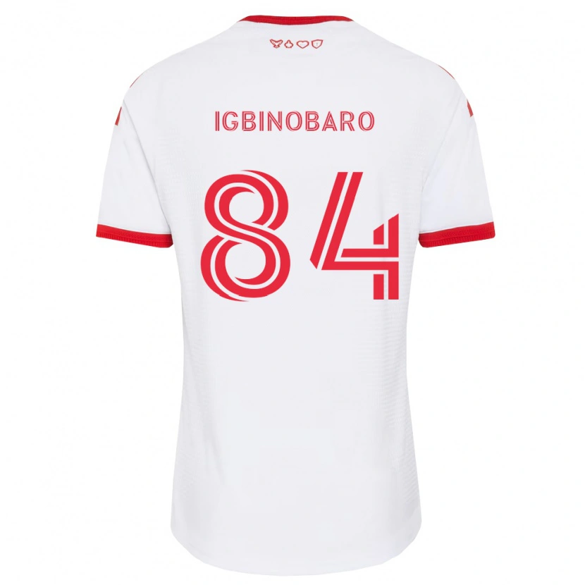 Danxen Pánské Philip Igbinobaro #84 Bílá Červená Černá Daleko Hráčské Dresy 2026/27 Dres