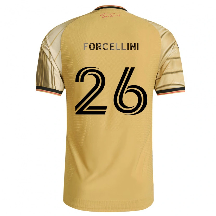 Danxen Pánské Cooper Forcellini #26 Hnědá Žlutá Černá Daleko Hráčské Dresy 2026/27 Dres