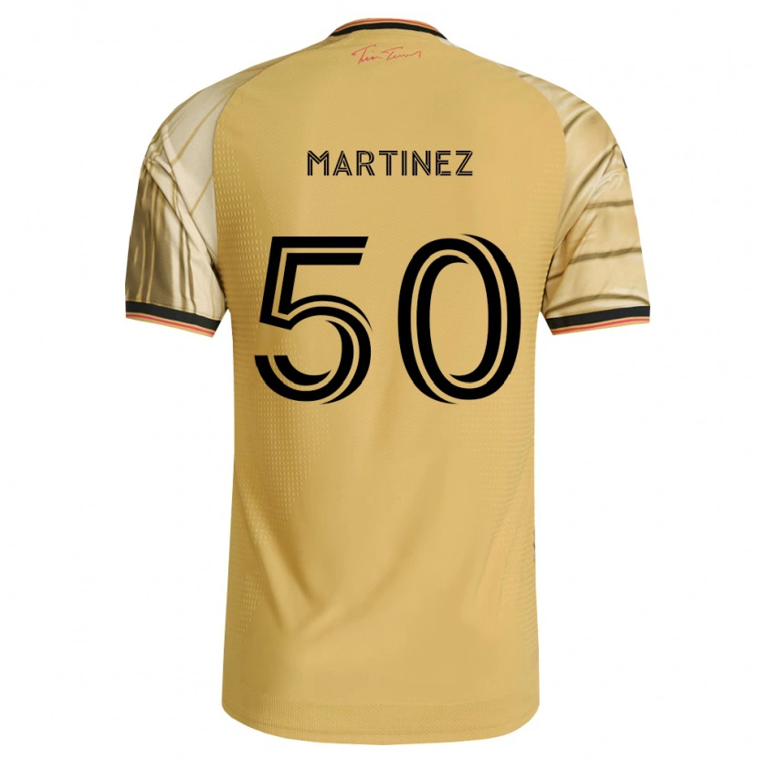 Danxen Pánské Nate Martinez #50 Hnědá Žlutá Černá Daleko Hráčské Dresy 2026/27 Dres