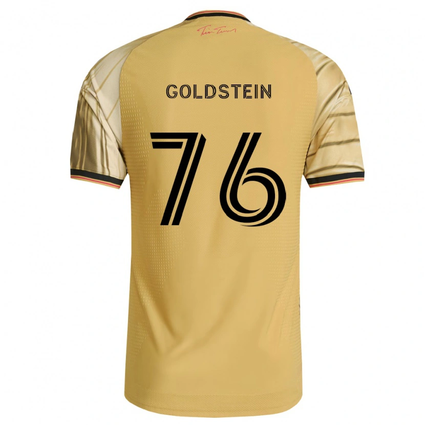 Danxen Pánské Sam Goldstein #76 Hnědá Žlutá Černá Daleko Hráčské Dresy 2026/27 Dres