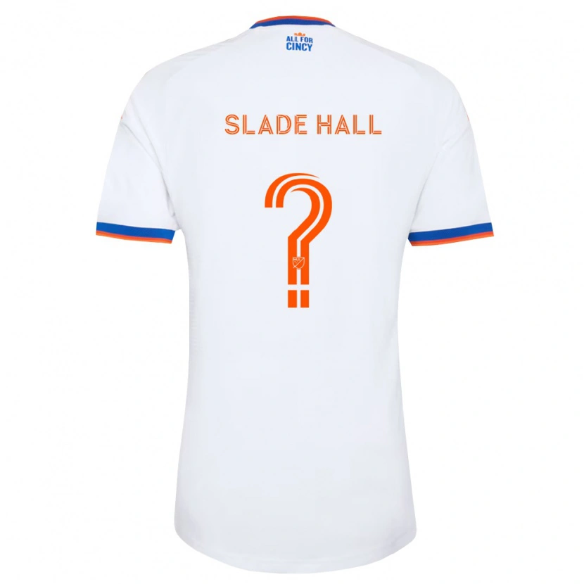 Danxen Pánské Slade Hall #0 Bílá Tmavě Modrá Oranžová Daleko Hráčské Dresy 2026/27 Dres