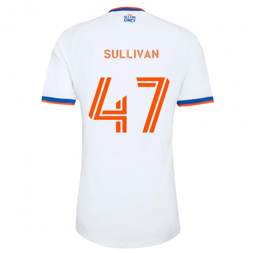Danxen Pánské Michael Sullivan #47 Bílá Tmavě Modrá Oranžová Daleko Hráčské Dresy 2026/27 Dres