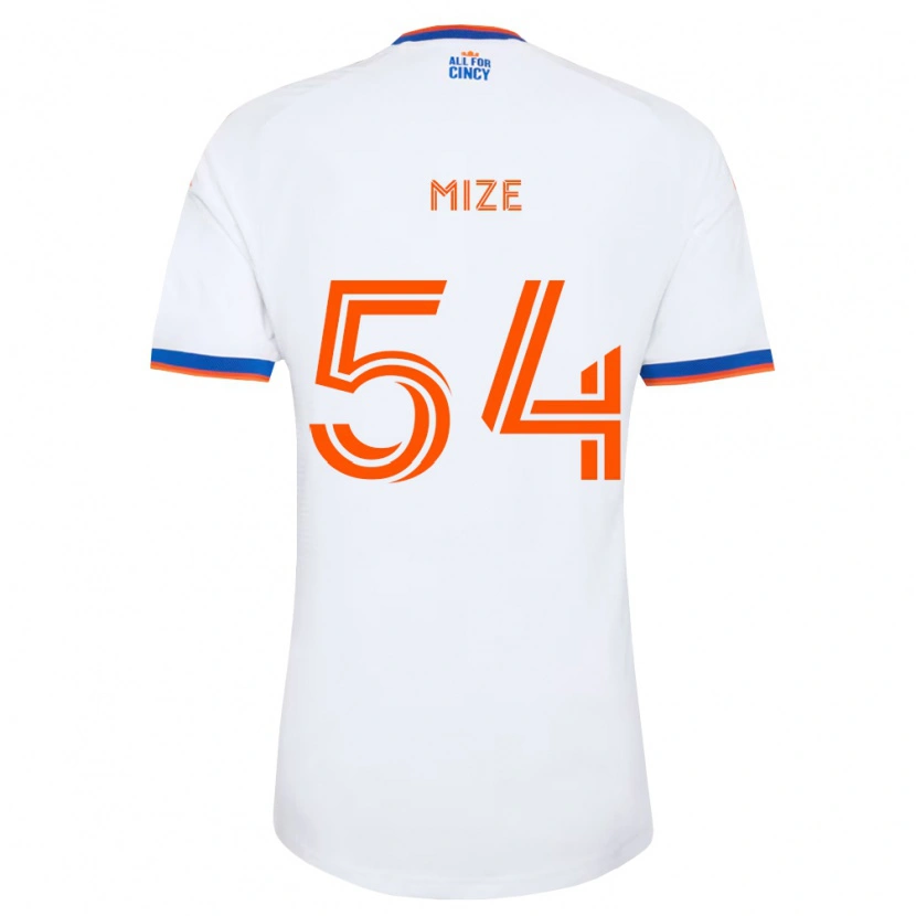 Danxen Pánské Jack Mize #54 Bílá Tmavě Modrá Oranžová Daleko Hráčské Dresy 2026/27 Dres