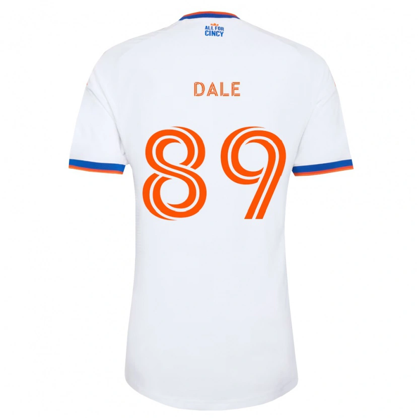 Danxen Pánské Connor Dale #89 Bílá Tmavě Modrá Oranžová Daleko Hráčské Dresy 2026/27 Dres