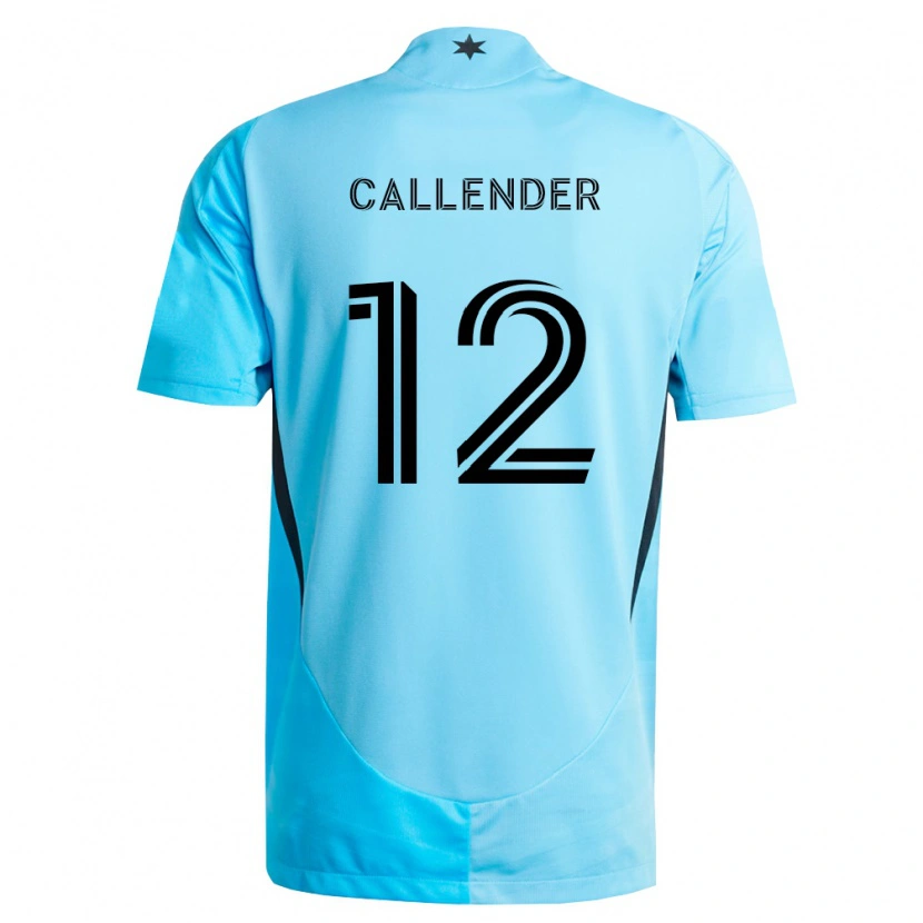 Danxen Pánské Drake Callender #12 Světle Modrá Černá Daleko Hráčské Dresy 2026/27 Dres