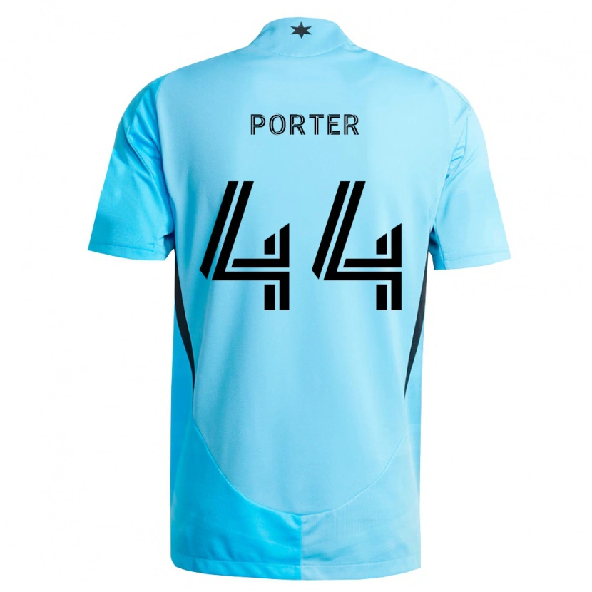 Danxen Pánské George Porter #44 Světle Modrá Černá Daleko Hráčské Dresy 2026/27 Dres