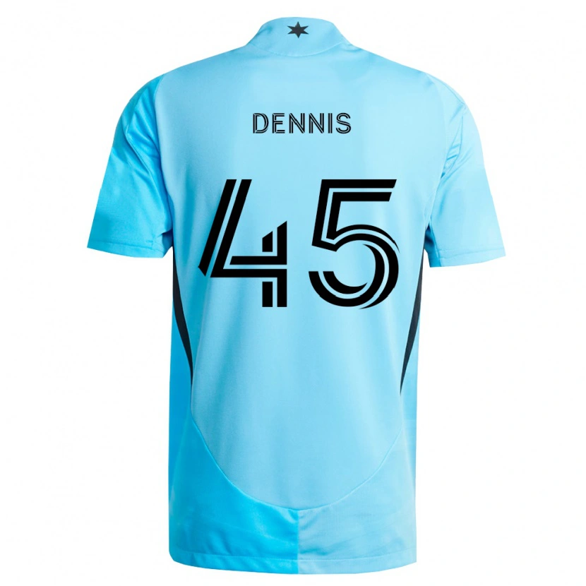 Danxen Pánské Tim Dennis #45 Světle Modrá Černá Daleko Hráčské Dresy 2026/27 Dres