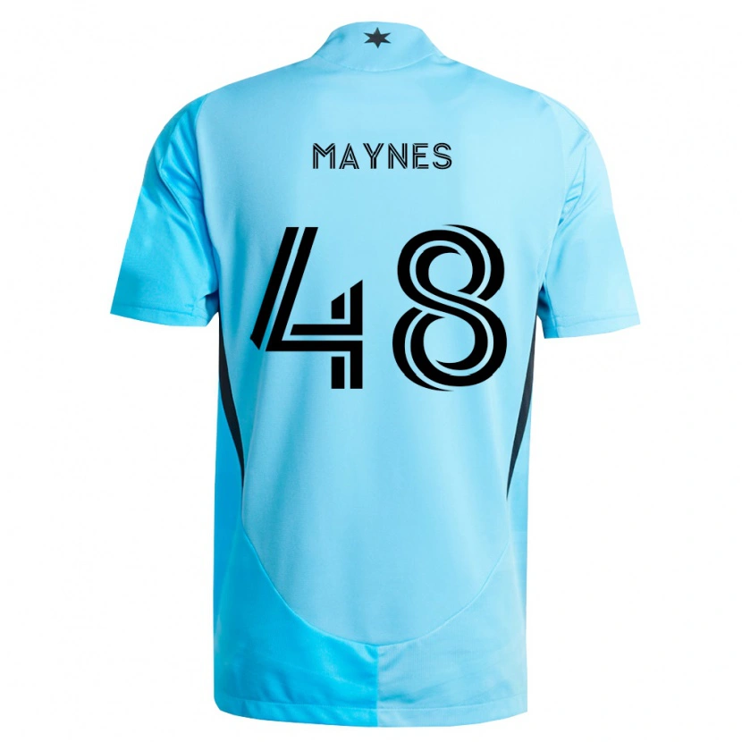 Danxen Pánské William Maynes #48 Světle Modrá Černá Daleko Hráčské Dresy 2026/27 Dres