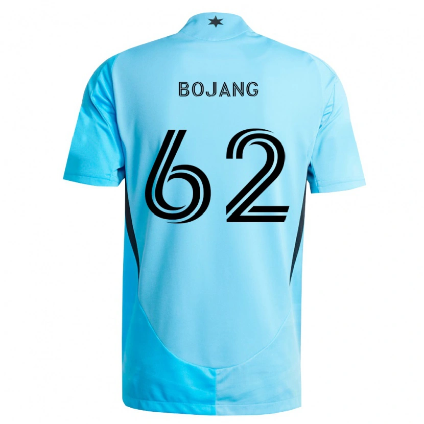 Danxen Pánské Mohammad Bojang #62 Světle Modrá Černá Daleko Hráčské Dresy 2026/27 Dres
