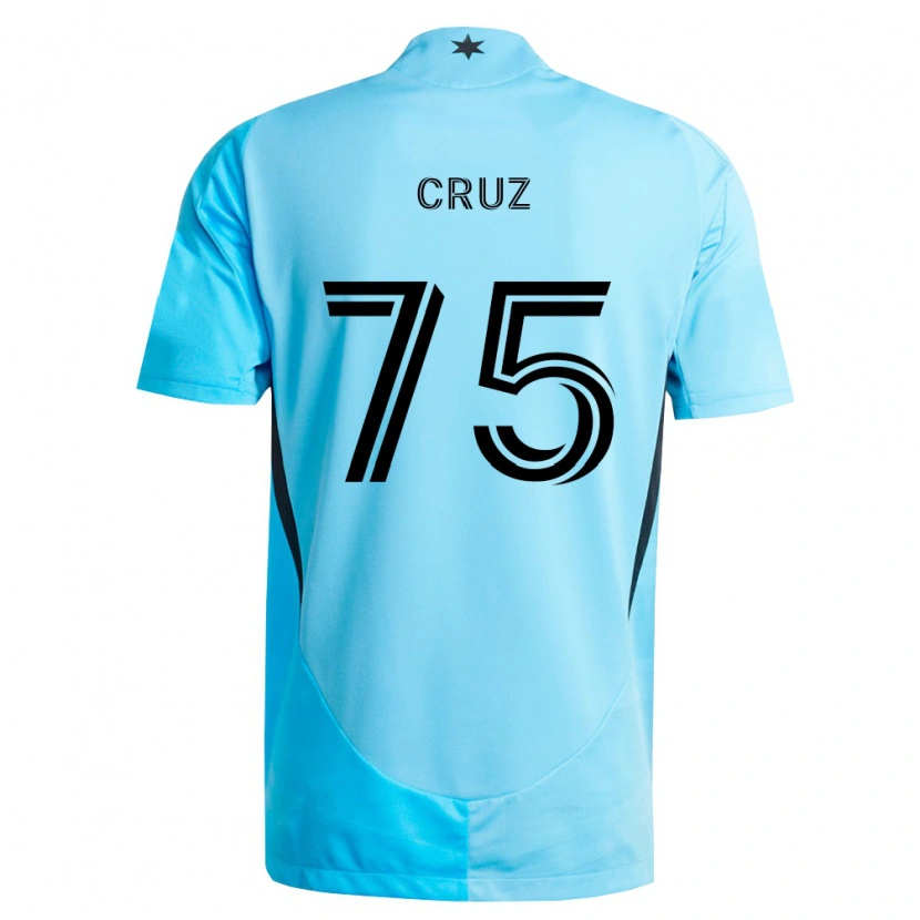 Danxen Pánské Hector Cruz #75 Světle Modrá Černá Daleko Hráčské Dresy 2026/27 Dres