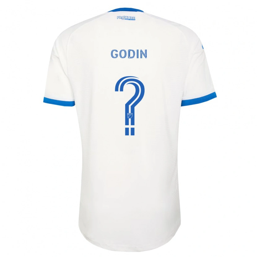 Danxen Pánské Étienne Godin #0 Nebesky Modrá Bílá Daleko Hráčské Dresy 2026/27 Dres