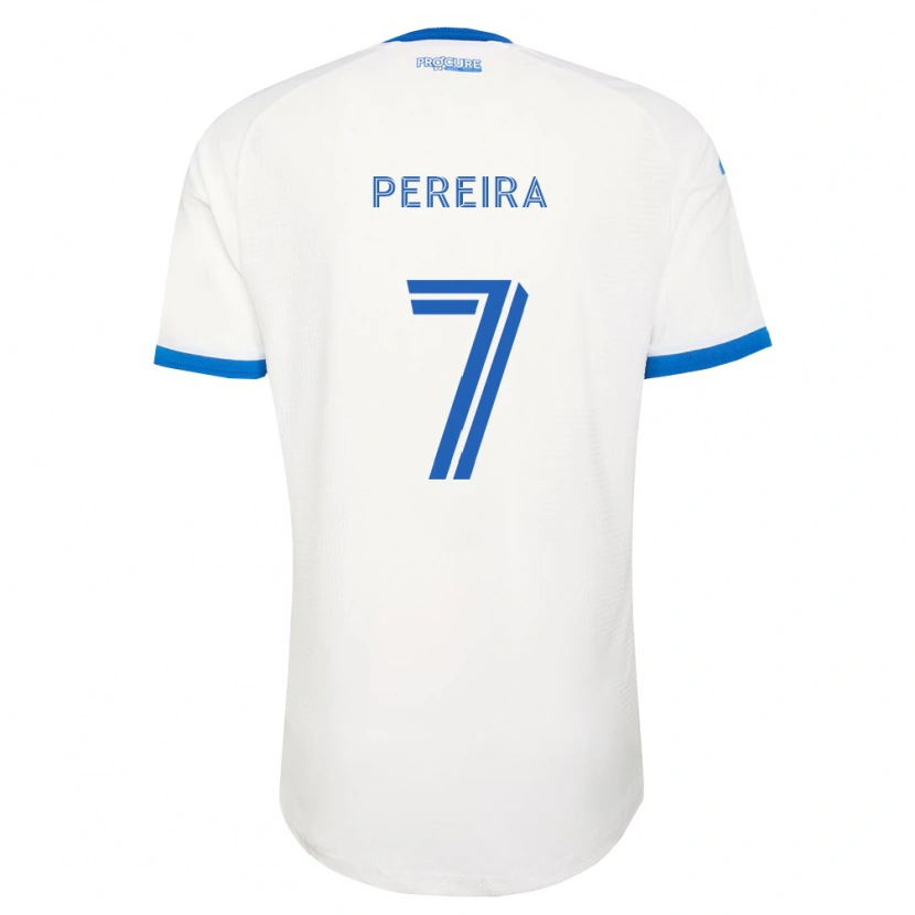 Danxen Pánské Daniel Pereira #7 Nebesky Modrá Bílá Daleko Hráčské Dresy 2026/27 Dres