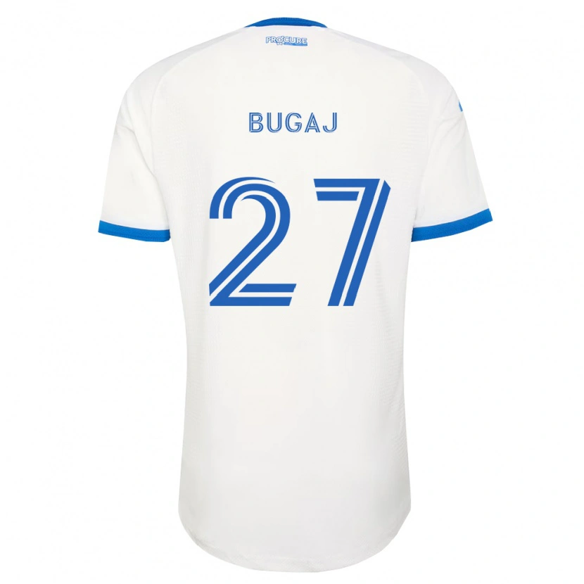 Danxen Pánské Dawid Bugaj #27 Nebesky Modrá Bílá Daleko Hráčské Dresy 2026/27 Dres