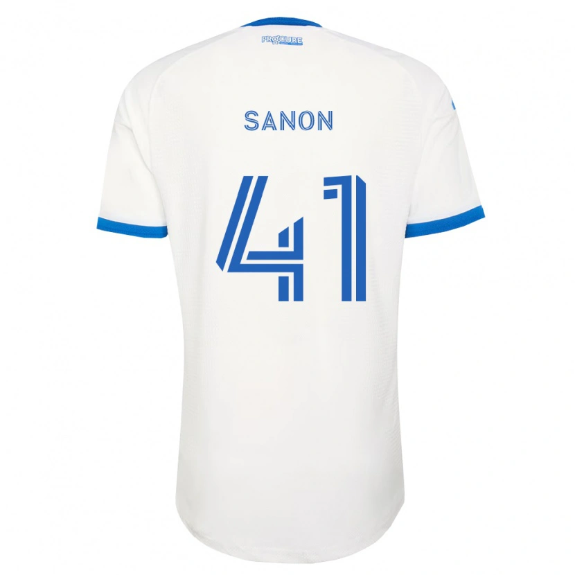Danxen Pánské Jérémy Sanon #41 Nebesky Modrá Bílá Daleko Hráčské Dresy 2026/27 Dres