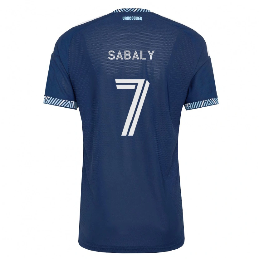 Danxen Pánské Cheikh Sabaly #7 Tmavě Modrá Bílá Daleko Hráčské Dresy 2026/27 Dres