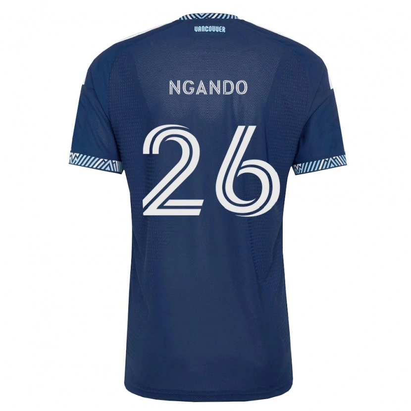 Danxen Pánské J.c. Ngando #26 Tmavě Modrá Bílá Daleko Hráčské Dresy 2026/27 Dres