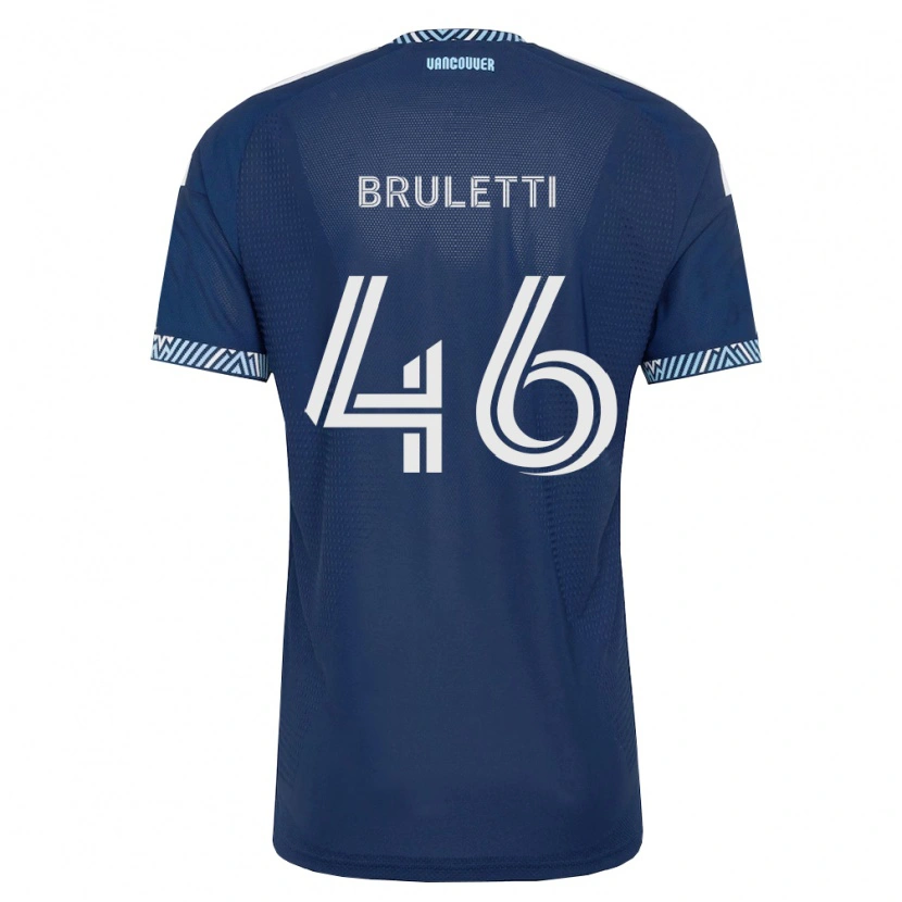 Danxen Pánské Cristiano Bruletti #46 Tmavě Modrá Bílá Daleko Hráčské Dresy 2026/27 Dres