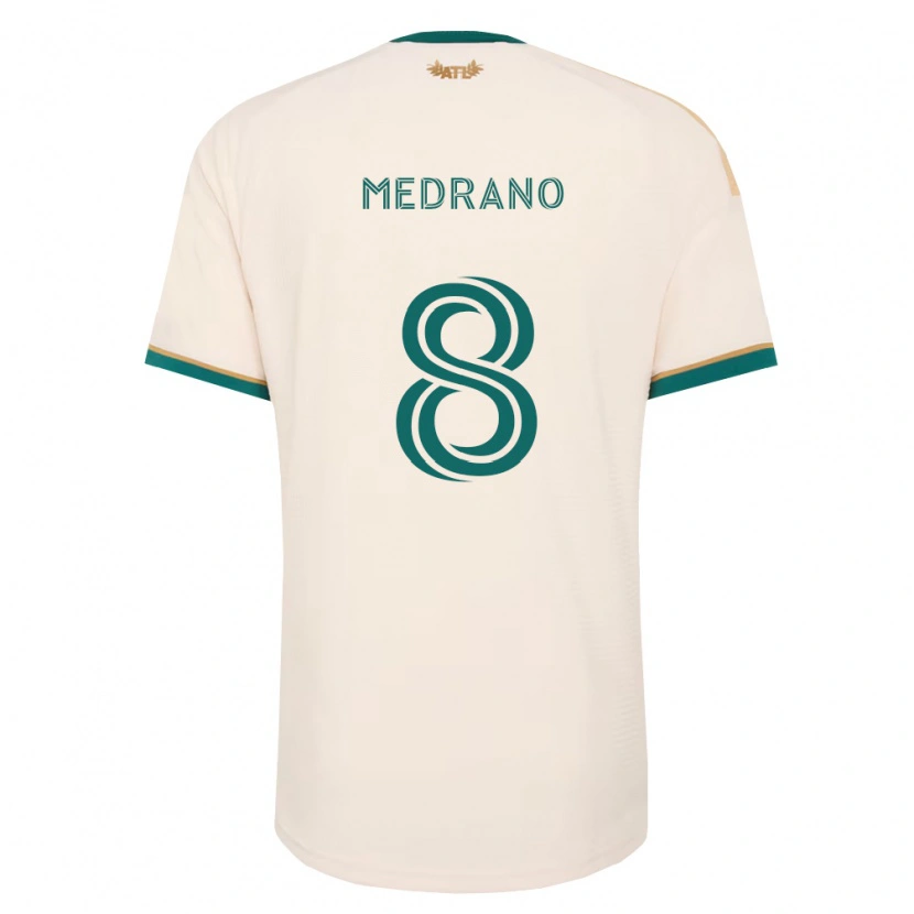 Danxen Pánské Keven Medrano #8 Šampaňská Zelená Daleko Hráčské Dresy 2026/27 Dres