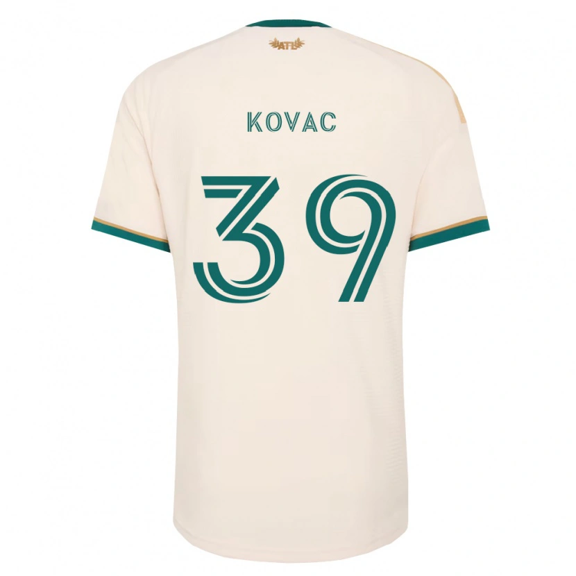 Danxen Pánské Arif Kovac #39 Šampaňská Zelená Daleko Hráčské Dresy 2026/27 Dres