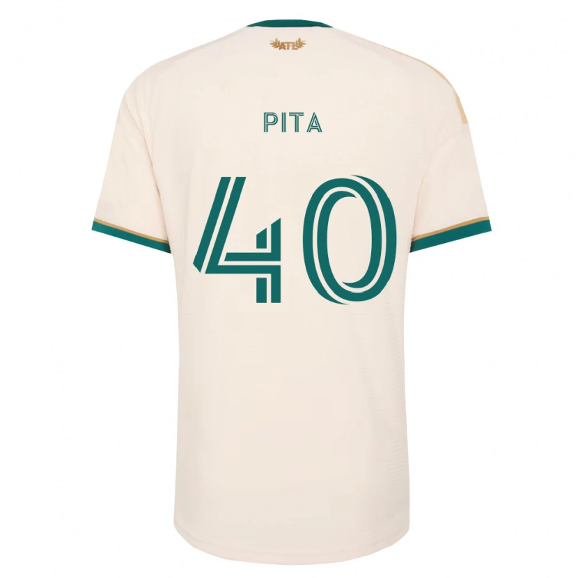 Danxen Pánské Santiago Pita #40 Šampaňská Zelená Daleko Hráčské Dresy 2026/27 Dres