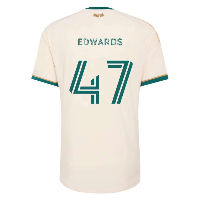 Danxen Pánské Matthew Edwards #47 Šampaňská Zelená Daleko Hráčské Dresy 2026/27 Dres