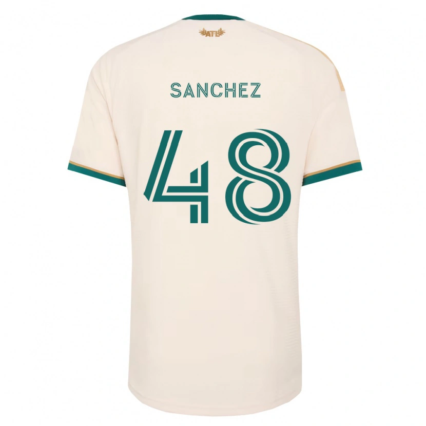 Danxen Pánské Cooper Sanchez #48 Šampaňská Zelená Daleko Hráčské Dresy 2026/27 Dres