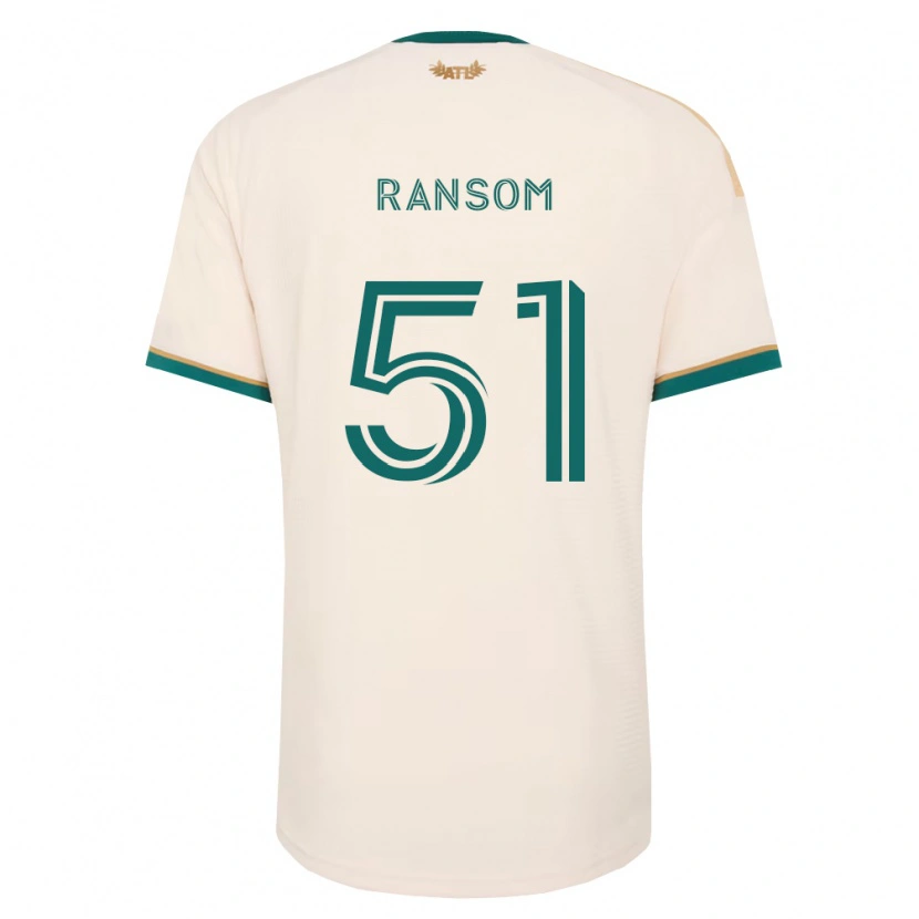 Danxen Pánské Jonathan Ransom #51 Šampaňská Zelená Daleko Hráčské Dresy 2026/27 Dres