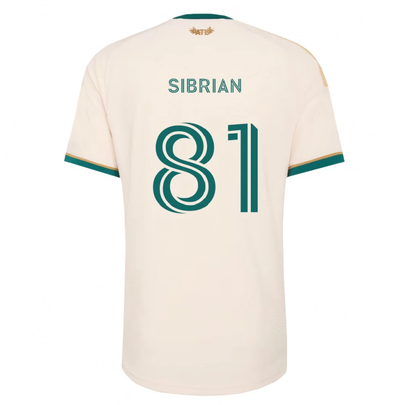 Danxen Pánské David Sibrian #81 Šampaňská Zelená Daleko Hráčské Dresy 2026/27 Dres