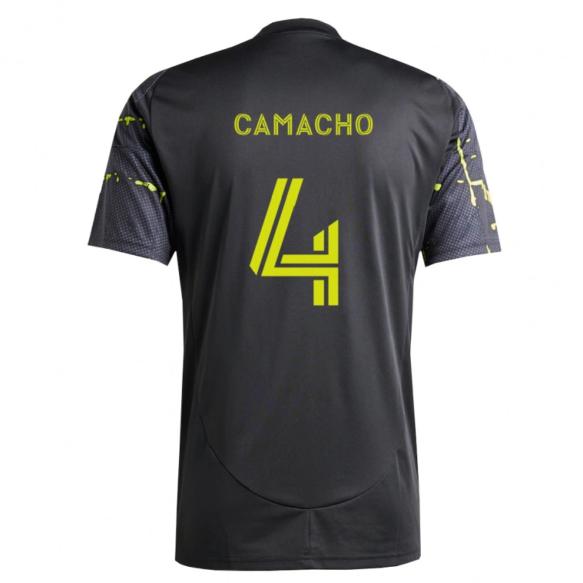 Danxen Pánské Rudy Camacho #4 Fluorescenční Žlutá Černá Daleko Hráčské Dresy 2026/27 Dres
