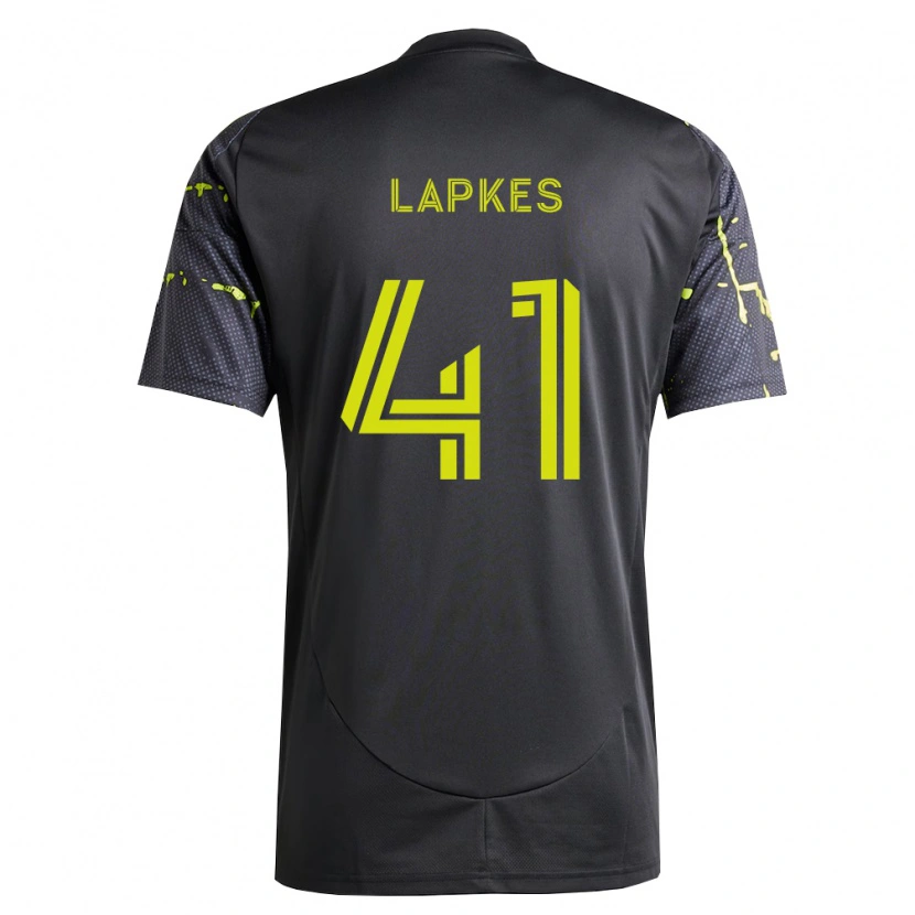 Danxen Pánské Stanislav Lapkes #41 Fluorescenční Žlutá Černá Daleko Hráčské Dresy 2026/27 Dres