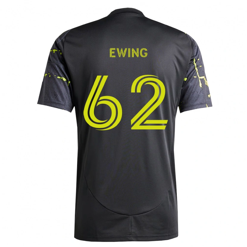 Danxen Pánské Immanuel Ewing #62 Fluorescenční Žlutá Černá Daleko Hráčské Dresy 2026/27 Dres