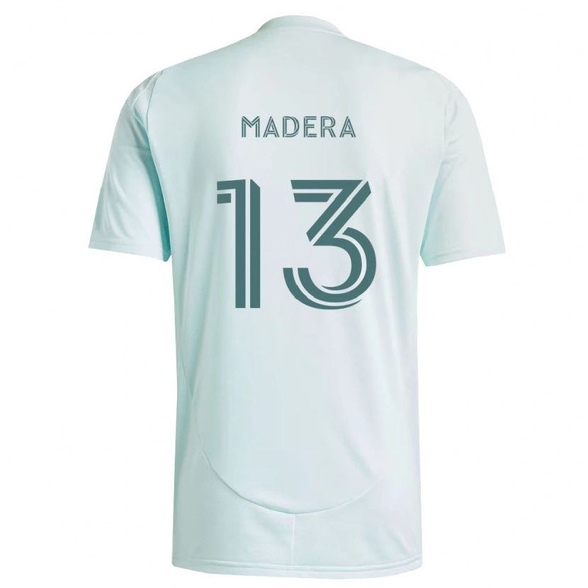 Danxen Pánské Cristopher Madera #13 Bílá Světle Zelená Daleko Hráčské Dresy 2026/27 Dres