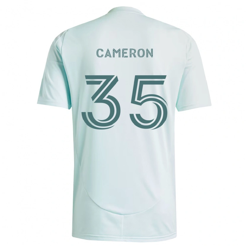 Danxen Pánské James Cameron #35 Bílá Světle Zelená Daleko Hráčské Dresy 2026/27 Dres