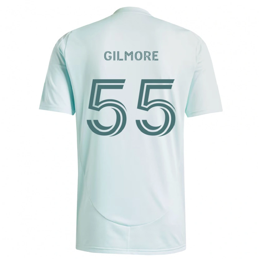 Danxen Pánské Grant Gilmore #55 Bílá Světle Zelená Daleko Hráčské Dresy 2026/27 Dres