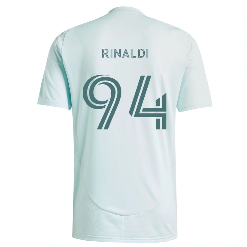 Danxen Pánské Vincent Rinaldi #94 Bílá Světle Zelená Daleko Hráčské Dresy 2026/27 Dres
