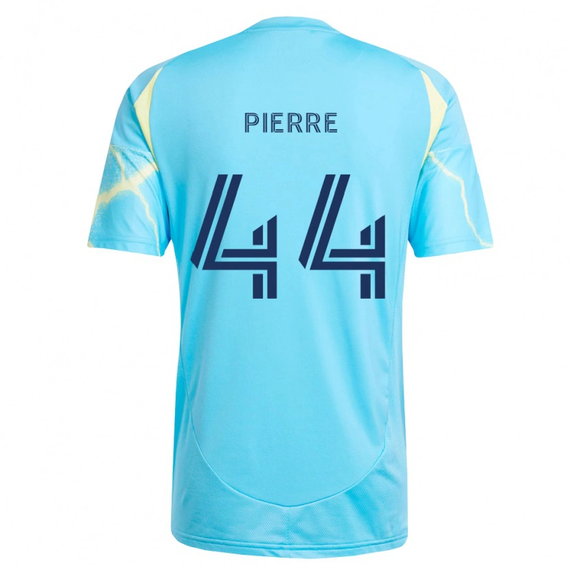 Danxen Pánské Neil Pierre #44 Světle Modrá Černá Světle Žlutá Daleko Hráčské Dresy 2026/27 Dres