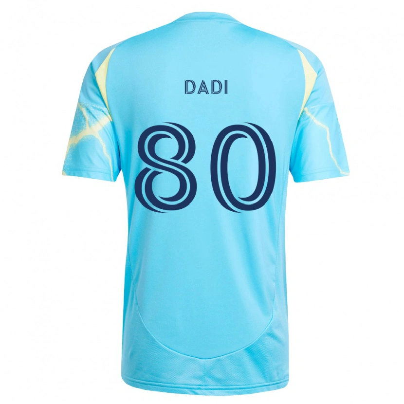 Danxen Pánské Paco Dadi #80 Světle Modrá Černá Světle Žlutá Daleko Hráčské Dresy 2026/27 Dres