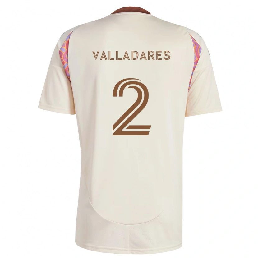 Danxen Pánské Edenilson Valladares #2 Off-White Růžová Daleko Hráčské Dresy 2026/27 Dres