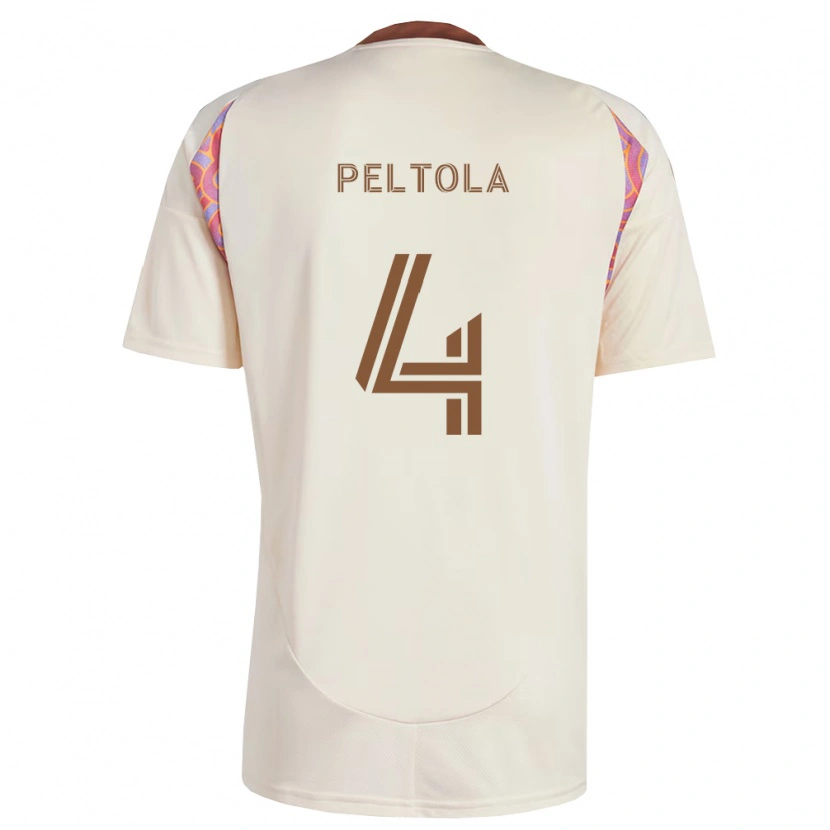 Danxen Pánské Matti Peltola #4 Off-White Růžová Daleko Hráčské Dresy 2026/27 Dres