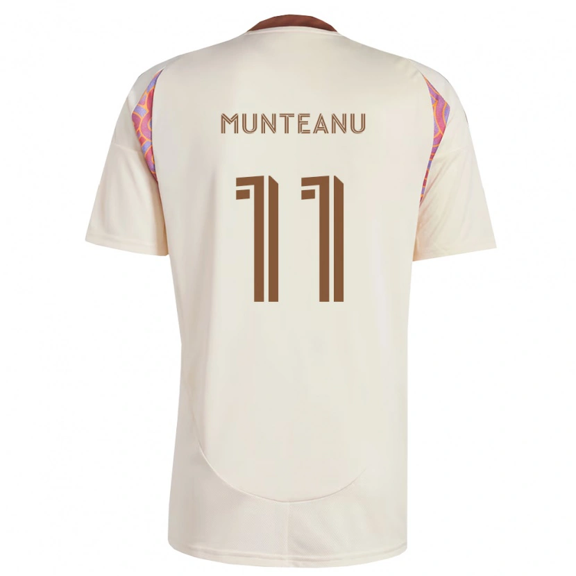 Danxen Pánské Louis Munteanu #11 Off-White Růžová Daleko Hráčské Dresy 2026/27 Dres