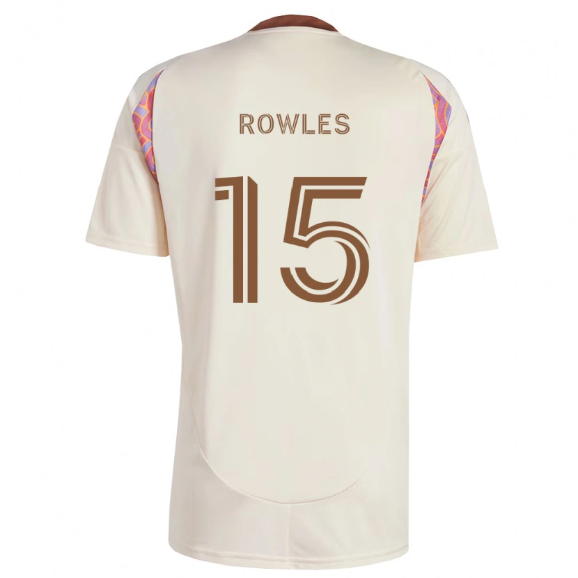 Danxen Pánské Kye Rowles #15 Off-White Růžová Daleko Hráčské Dresy 2026/27 Dres