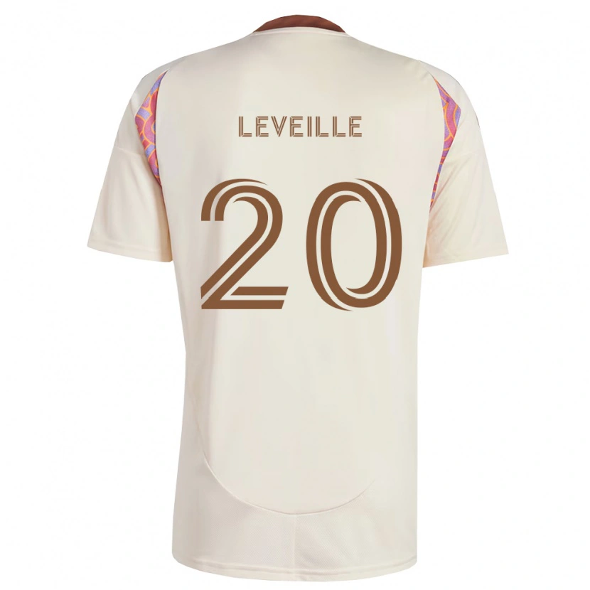 Danxen Pánské Grant Leveille #20 Off-White Růžová Daleko Hráčské Dresy 2026/27 Dres