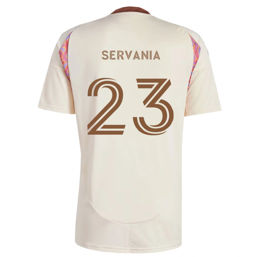 Danxen Pánské Brandon Servania #23 Off-White Růžová Daleko Hráčské Dresy 2026/27 Dres