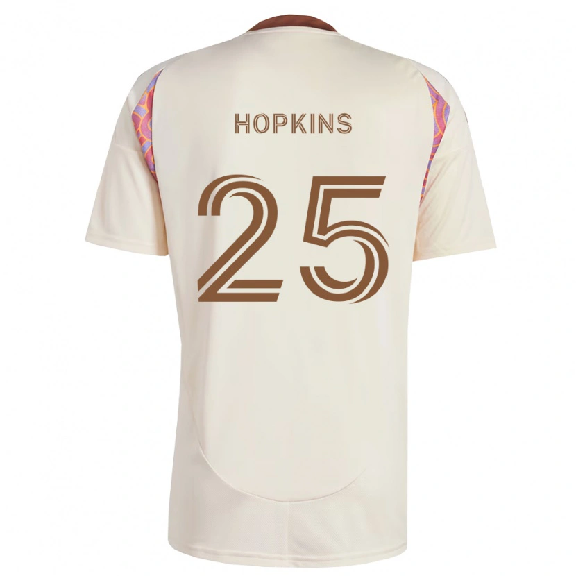 Danxen Pánské Jackson Hopkins #25 Off-White Růžová Daleko Hráčské Dresy 2026/27 Dres