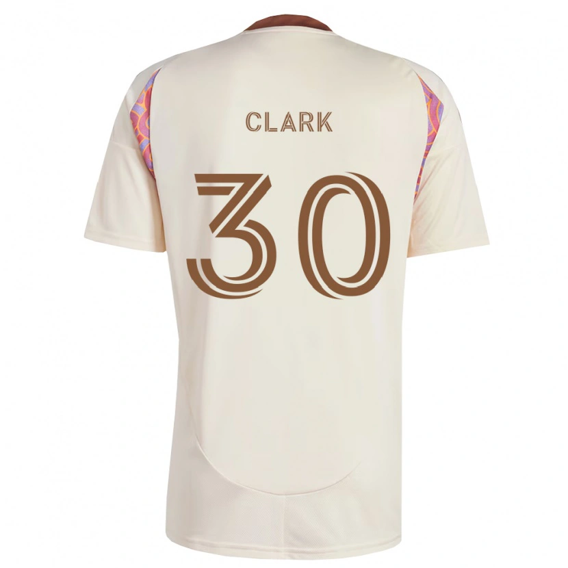 Danxen Pánské Caden Clark #30 Off-White Růžová Daleko Hráčské Dresy 2026/27 Dres