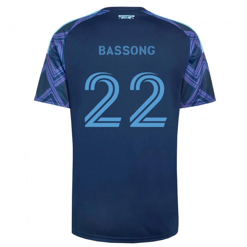 Danxen Pánské Zorhan Bassong #22 Královsky Modrá Fialová Daleko Hráčské Dresy 2026/27 Dres