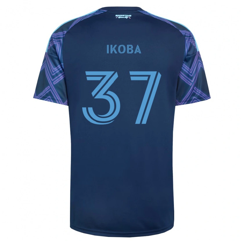Danxen Pánské Tega Ikoba #37 Královsky Modrá Fialová Daleko Hráčské Dresy 2026/27 Dres